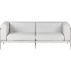 Loungebanken-Leen Bakker FERRETTI - Tuinbank 2-zits - Lichtbeige - Synthetisch