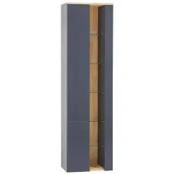 Badmeubelsets-Beliani FIGUERES - Badkamermeubel - Grijs - MDF