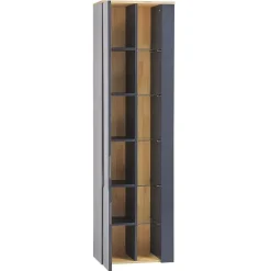 Badmeubelsets-Beliani FIGUERES - Badkamermeubel - Grijs - MDF
