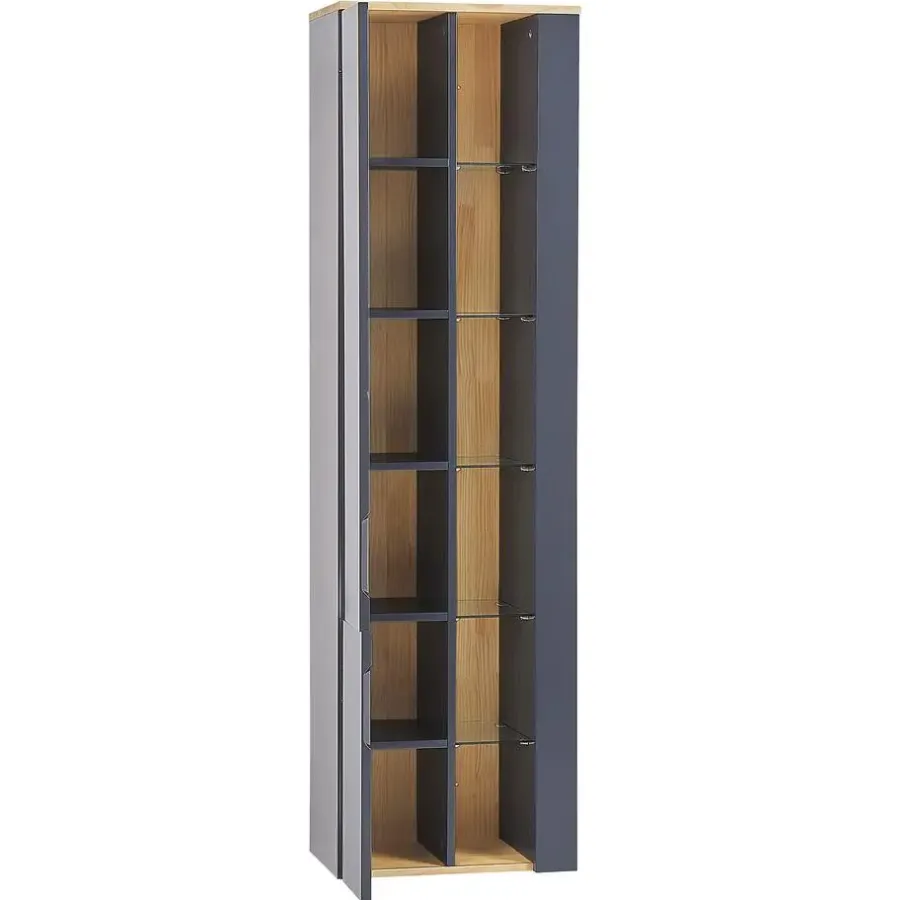 Badmeubelsets-Beliani FIGUERES - Badkamermeubel - Grijs - MDF