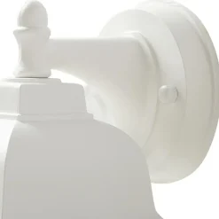 Beliani FINDON - Wandlamp - Wit - Ijzer