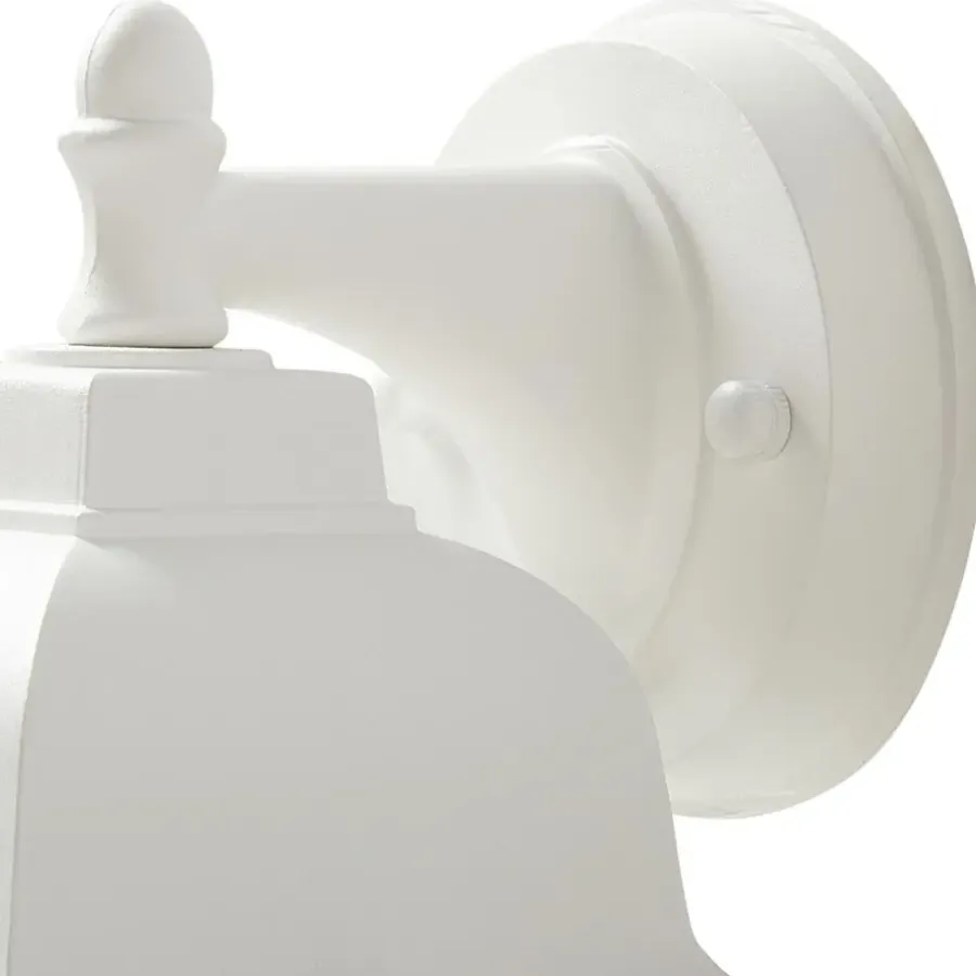 Beliani FINDON - Wandlamp - Wit - Ijzer