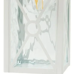 Beliani FINDON - Wandlamp - Wit - Ijzer