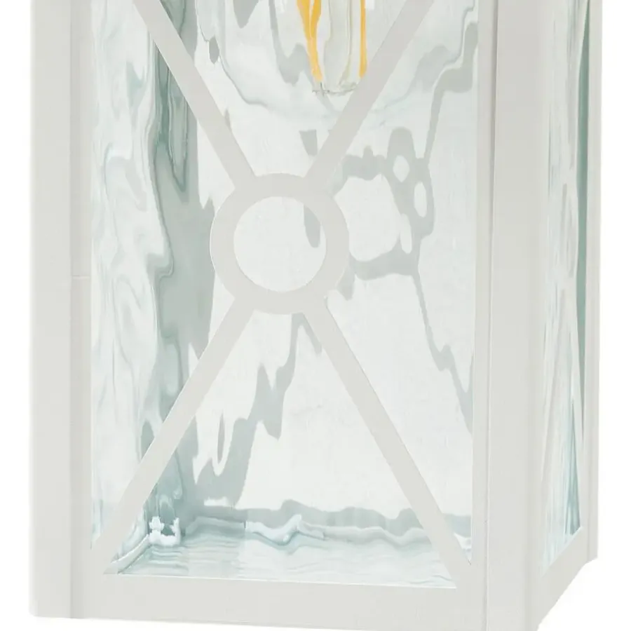 Beliani FINDON - Wandlamp - Wit - Ijzer