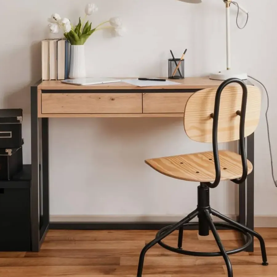 Finori - Wandtafel - Multikleur - Bewerkt hout