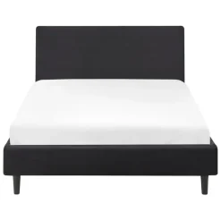 Leen Bakker FITOU - Tweepersoonsbed - Zwart - 120 x 200 cm - Polyester