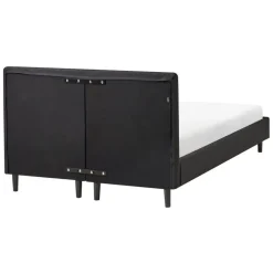 Leen Bakker FITOU - Tweepersoonsbed - Zwart - 120 x 200 cm - Polyester