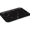 5five Dienblad/serveer tray Marble - Melamine - zwart -33 x 43 cm