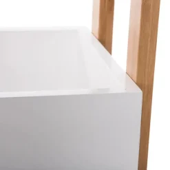 5five Doucherekje/badkamerrekje - bamboe - 3 lagen