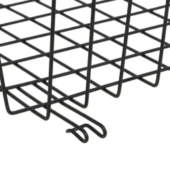 5five Hangmand voor kast - metaal - 31 x 31 x 12 cm - zwart