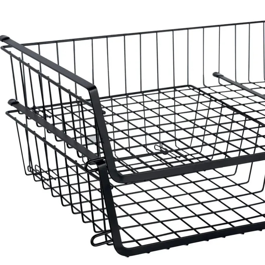 5five Hangmand voor kast - metaal - 31 x 31 x 12 cm - zwart
