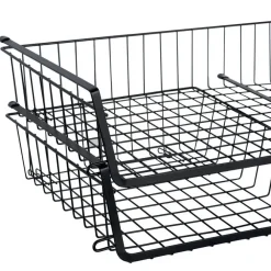 5five Hangmand voor kast - metaal - 51 x 30 x 11 cm - zwart