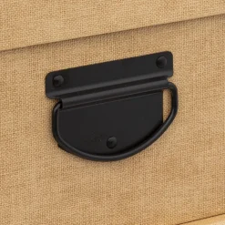 Opbergboxen-5five Opbergdoos/box - goudgeel - L39xB30xH16 cm - Stevig karton
