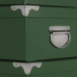 Opbergboxen-5five Opbergdoos/box - groen - L48 x B33.5 x H16 cm - Karton