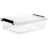 5five Opbergkist met deksel - Clip Box - 8,5L - 39x29x12 cm