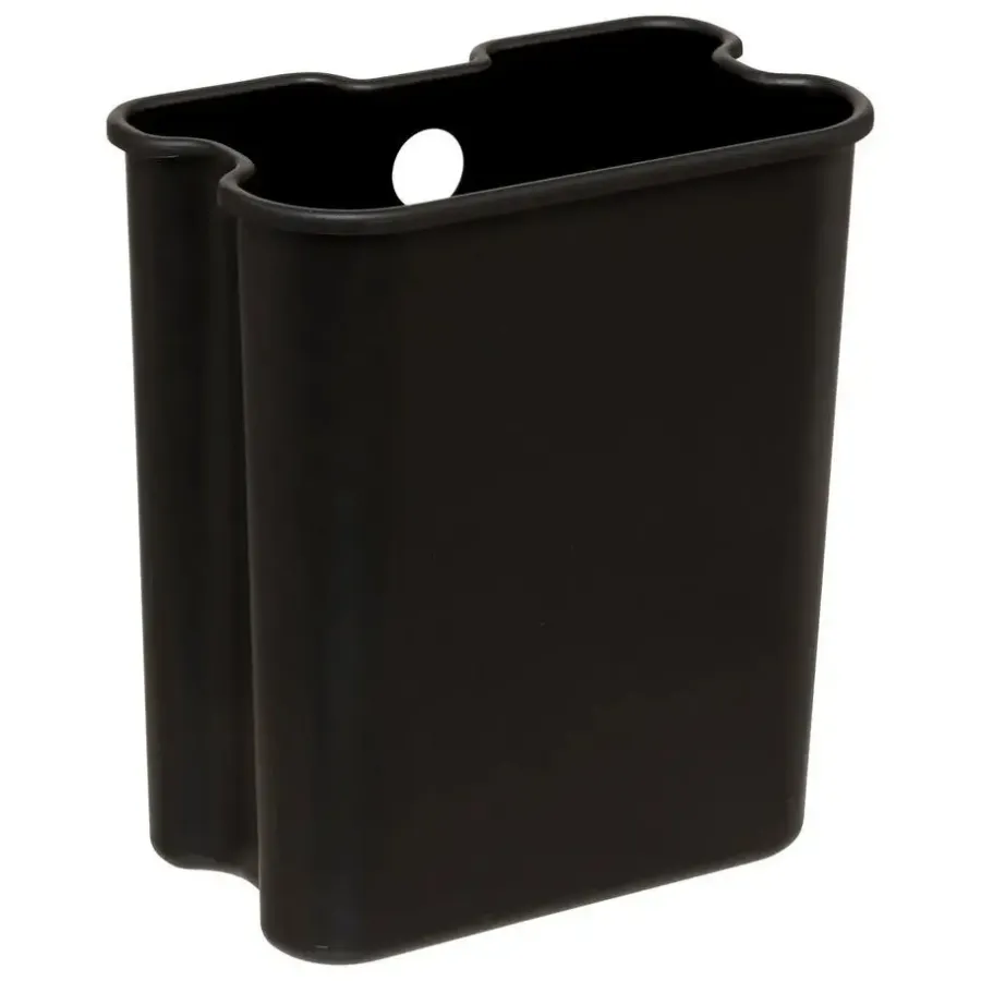 Prullenbakken-5five Pedaalemmer Norvik - zilver - rvs - 5L - 24 x 20 x 28 cm