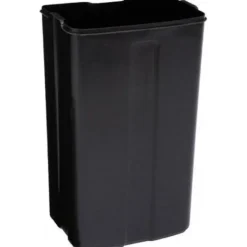 5five Prullenbak/pedaalemmer - grijs - metaal - 30 liter - 34 x 61 cm