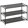 Kledingopbergers-5five Schoenenrek - 3-laags - metaal/kunststof - 57 x 25 x 39 cm