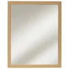5five Spiegel/wandspiegel - 44 x 54 cm - hout - naturel
