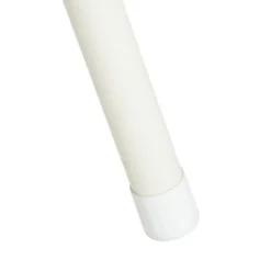 Krukjes-5five Stapelbaar zit krukje - metaal/polyester - wit