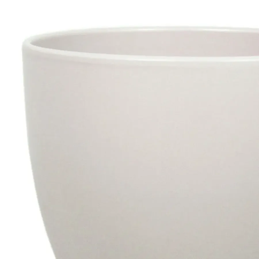 Floran Plantenpot - taupe - mat - keramiek - 22 x 19 cm