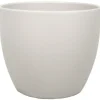 Floran Plantenpot - taupe - mat - keramiek - 28 x 25 cm