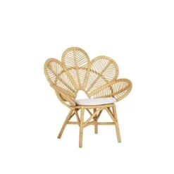 Beliani FLORENTINE / LIMNI - Bistroset voor 2 - Natuurlijk - Rotan