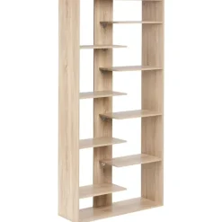 Leen Bakker FONTAS - Boekenkast - Lichtbruin - Spaanplaat