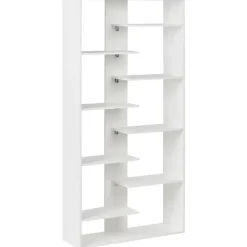 Leen Bakker FONTAS - Boekenkast - Wit - Spaanplaat