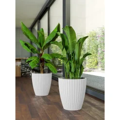 Bloempotten-Form Plastic Plantenpot - kunststof - antraciet - 40 x 58 cm