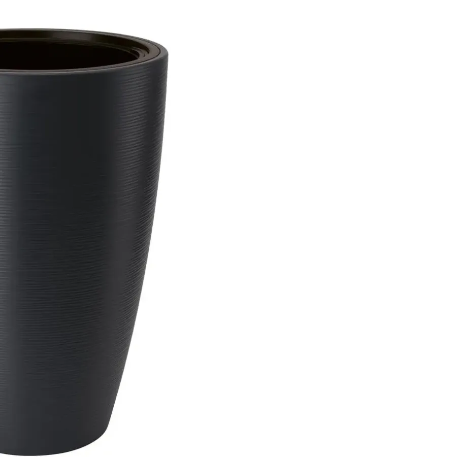Bloempotten-Form Plastic Plantenpot - kunststof - antraciet - 40 x 58 cm