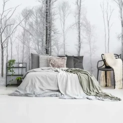 Behang-Reinders Fotobehang Winters bos - 260 x 384cm - Wit