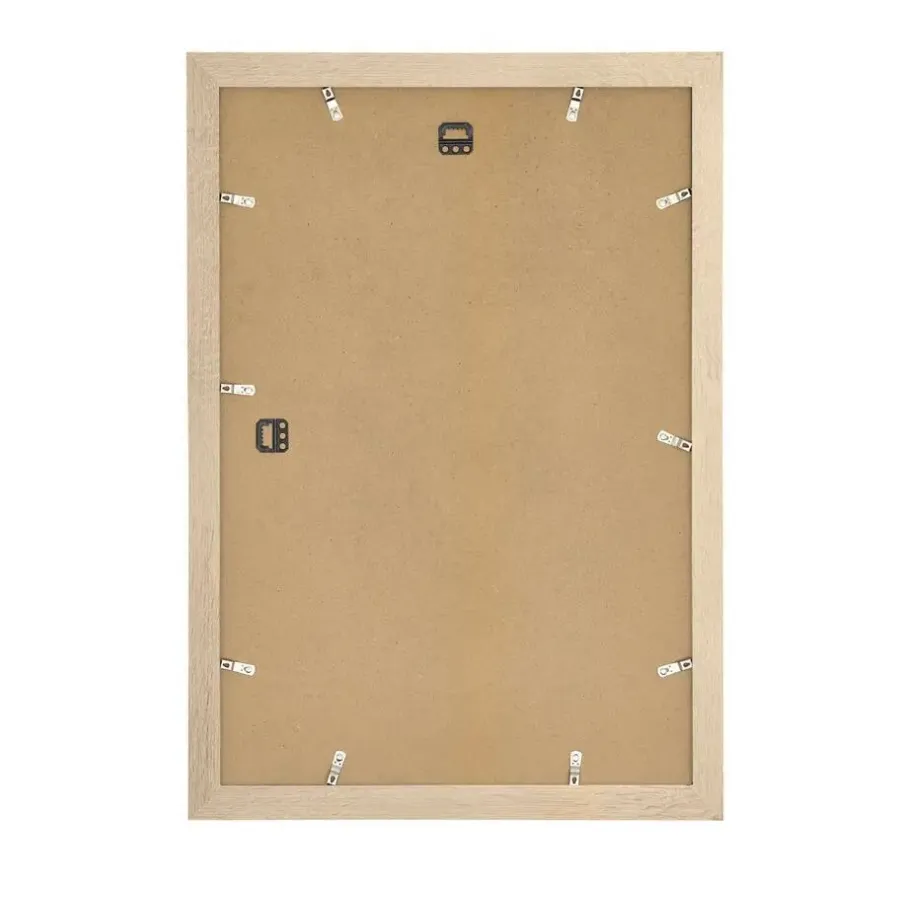 Fotolijsten-Merkloos Fotokader - Fotolijst - 50x70 cm - MDF hout - Lichte Eik