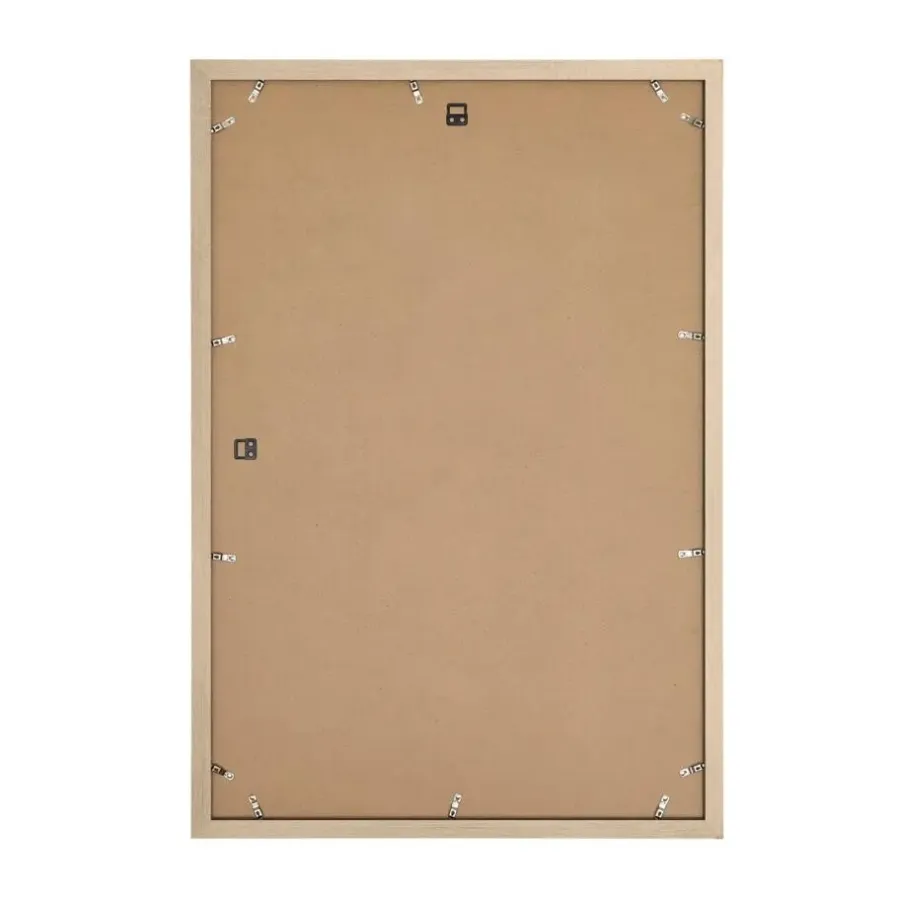 Fotolijsten-Merkloos Fotokader - Fotolijst - 61x91.5 cm - MDF hout - Lichte Eik