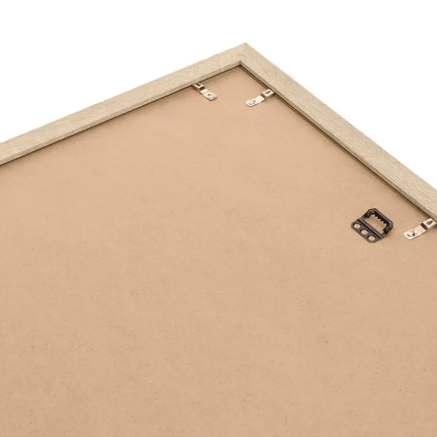 Fotolijsten-Merkloos Fotokader - Fotolijst - 61x91.5 cm - MDF hout - Lichte Eik
