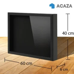 Fotolijsten-Merkloos Fotokader in 3D - Box Frame - Fotolijst - 6 cm diep - MDF - 40x60cm - Zwart
