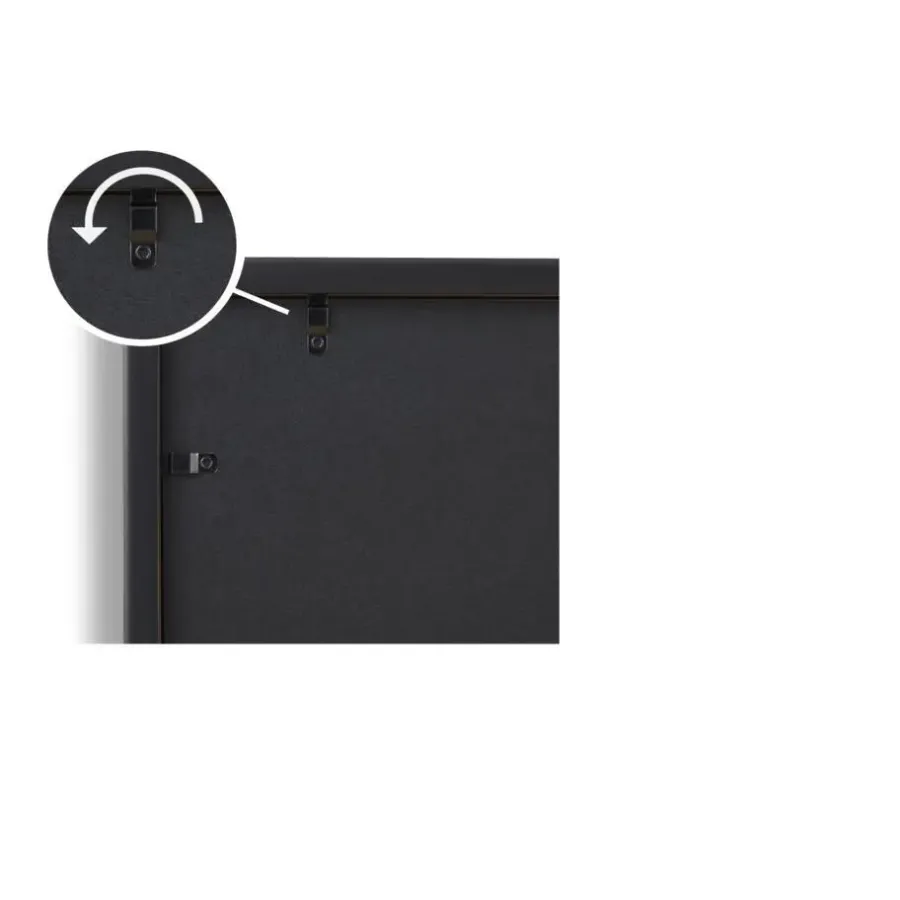 Fotolijsten-Merkloos Fotokader in 3D - Box Frame - Fotolijst - 6 cm diep - MDF - 40x60cm - Zwart