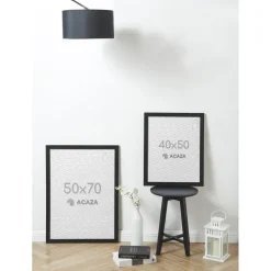 Fotolijsten-Merkloos Fotokader Madison voor Foto's van 40x50cm - MDF Houten Fotolijst - Zwart