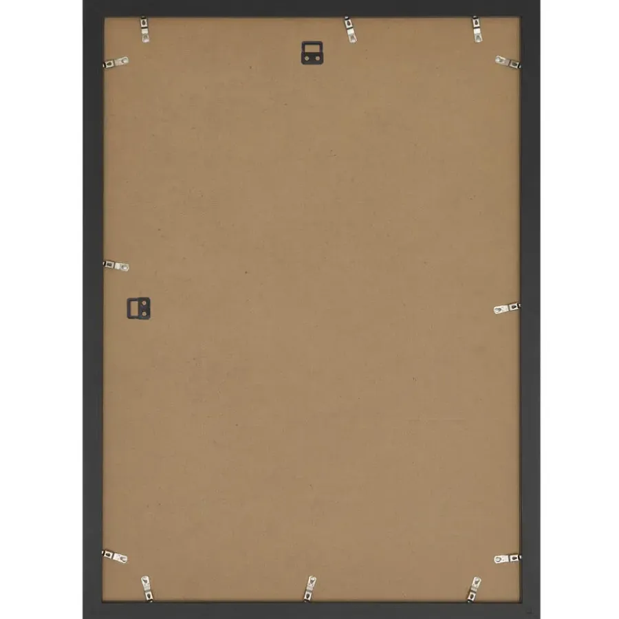 Merkloos Fotokader voor Foto's van 50x70cm - MDF Houten Fotolijst - Zwart