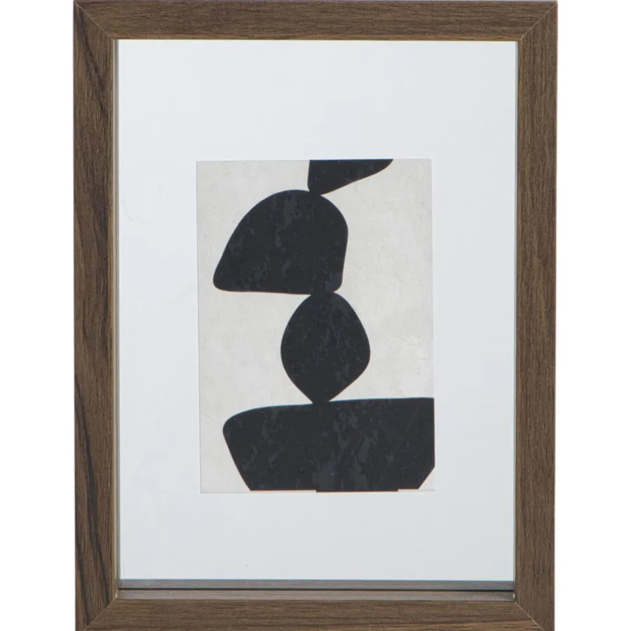 Leen Bakker Fotolijst Leiden MDF walnootbruin - 15x20 cm