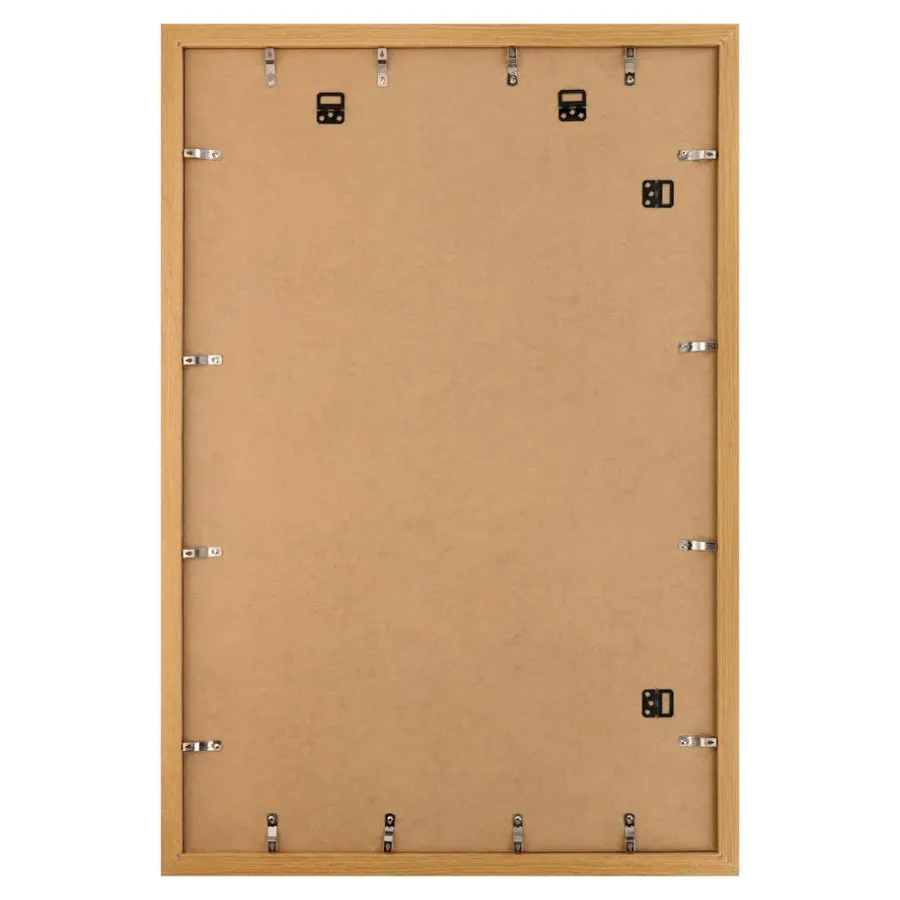 Merkloos Fotolijst Poster Formaat 61x91,5 cm - MDF Hout - Warme Eike