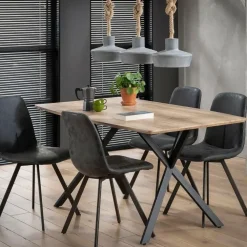 Fraaai - Chestnut eettafel eik 160 cm
