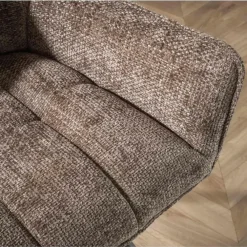 Eetkamerbanken-Fraaai - Diego eetkamerbank geweven 188 cm - taupe