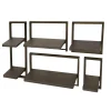 Fraaai - Nowi wandschap set van 5 - brons antiek