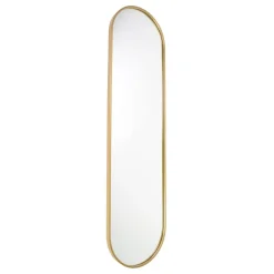 Spiegels-Fragix Boston Passpiegel Ovaal - Goud - Metaal - 150x40