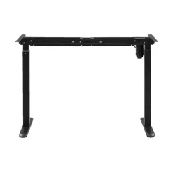 Homeworx Frame zit/sta bureau elektrisch verstelbaar - zwart