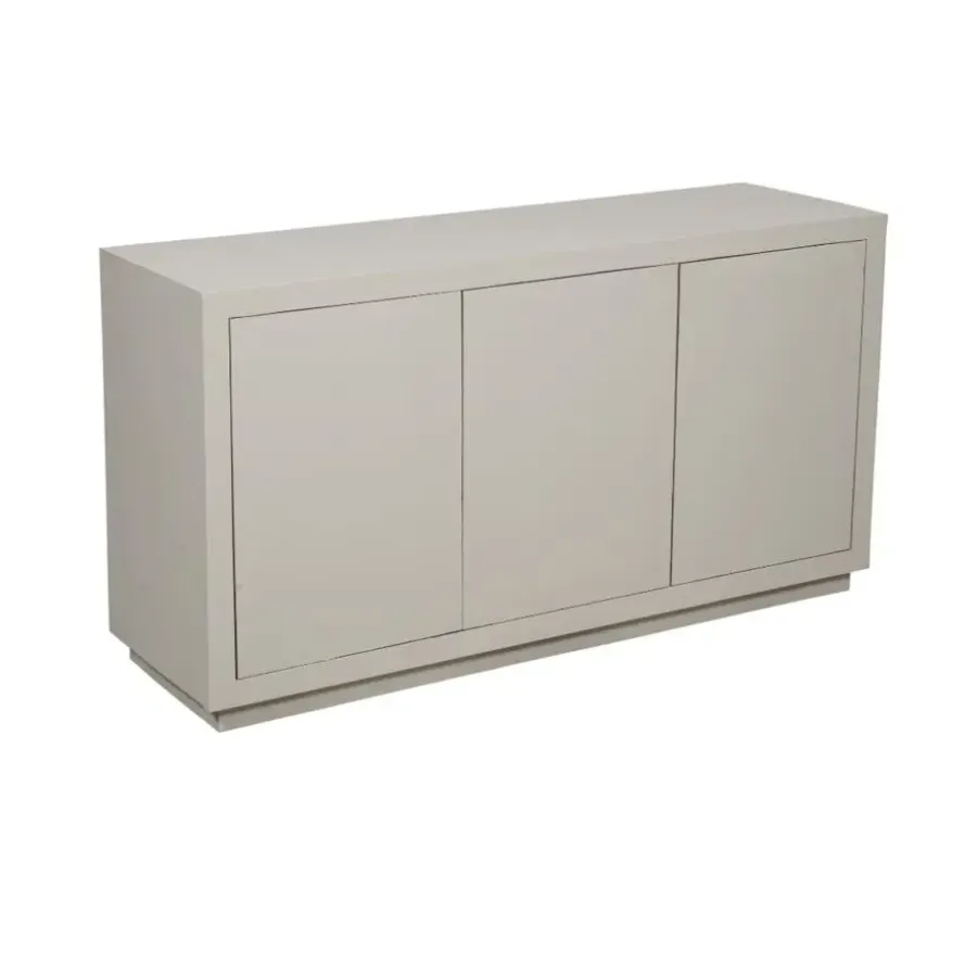Dressoirs-Furndea Dressoir Dortmund 3 deurs mangohout 150x45x80cm