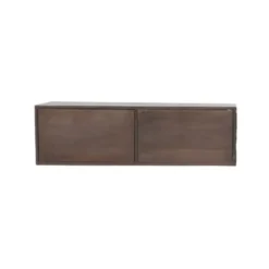 Tv Meubels-Furndea Zwevend Tv meubel Melanie Walnoot 120x35x30cm