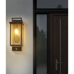 Wandlampen-Beliani GALA - Wandlamp - Zwart - Ijzer