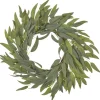 Kerstdecoratie-Leen Bakker GAMRUN - Krans - Groen - 65 cm - Synthetisch